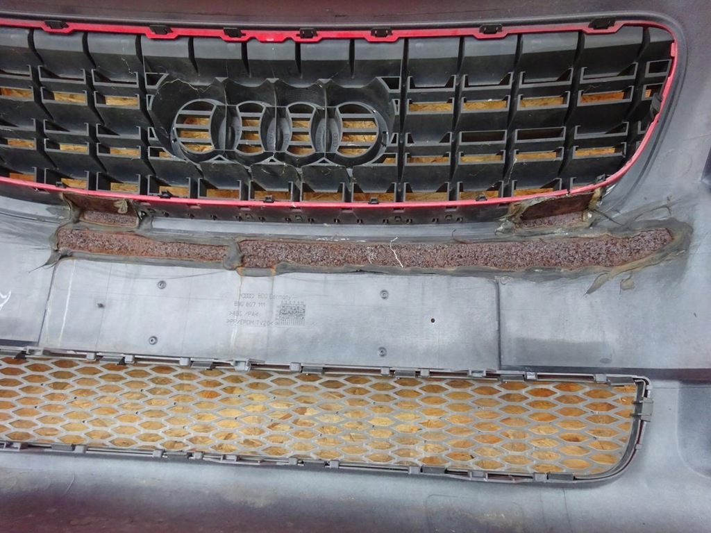 фото №14, Audi tt 8n 98-05 s-line бампер перед передний решётка радиатора решётка радиатора kompletny