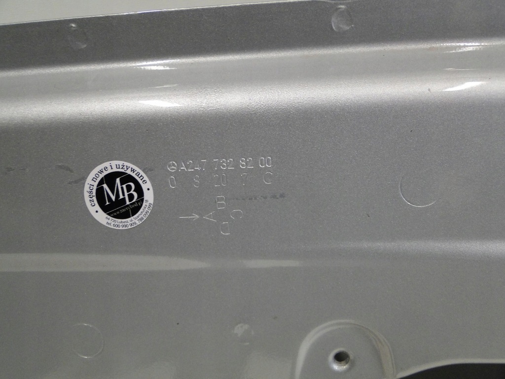 фото №15, Mercedes glb x247 247 задняя дверь задние правое