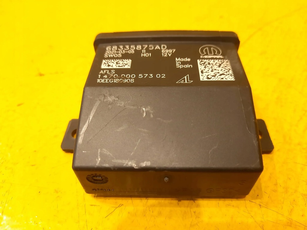 фото №1, Dodge ram модуль блок керування лампа 68335875ad