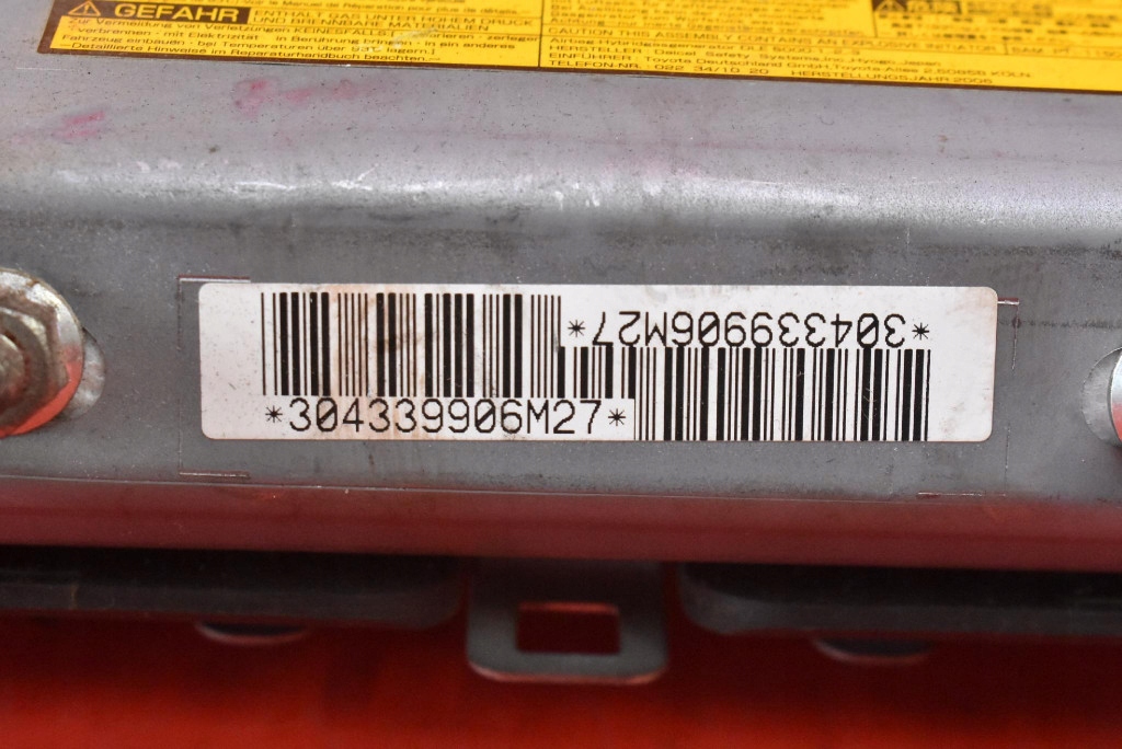 фото №7, Подушка безопасности подушка воздушная водителя коленная lexus is220 xe20 05-10