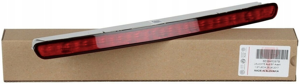 фото №14, Оригинал audi. свет стоп третий a4 b7 avant