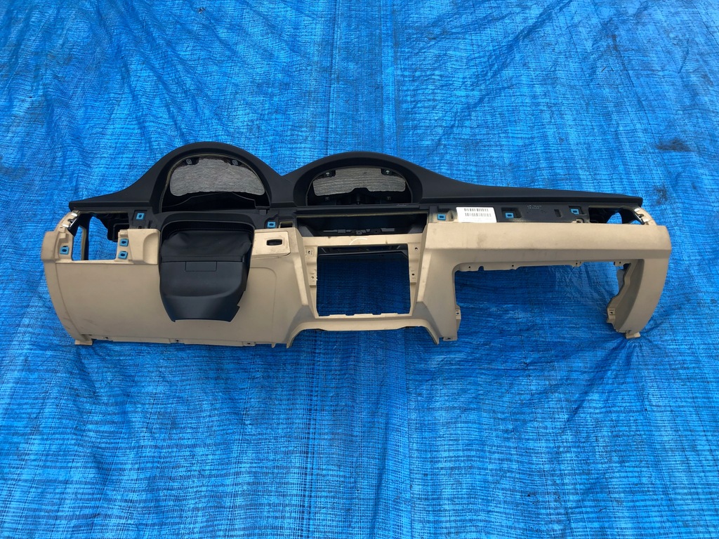 фото №5, Bmw 3 e90 e91 e92 e93 приборная панель консоль подушка безопасности бежевый