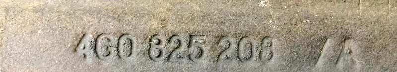 фото №13, Защита подвеска обшивка audi a6 a7 4g0825208e