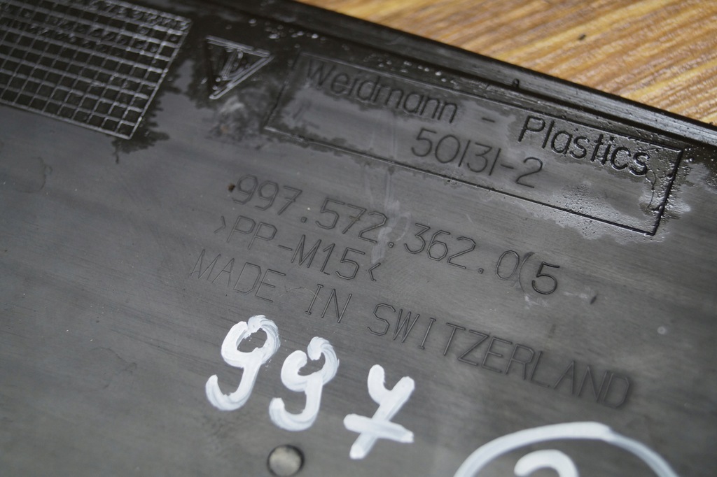 фото №6, Porsche 997 защита плита правая 99757236205