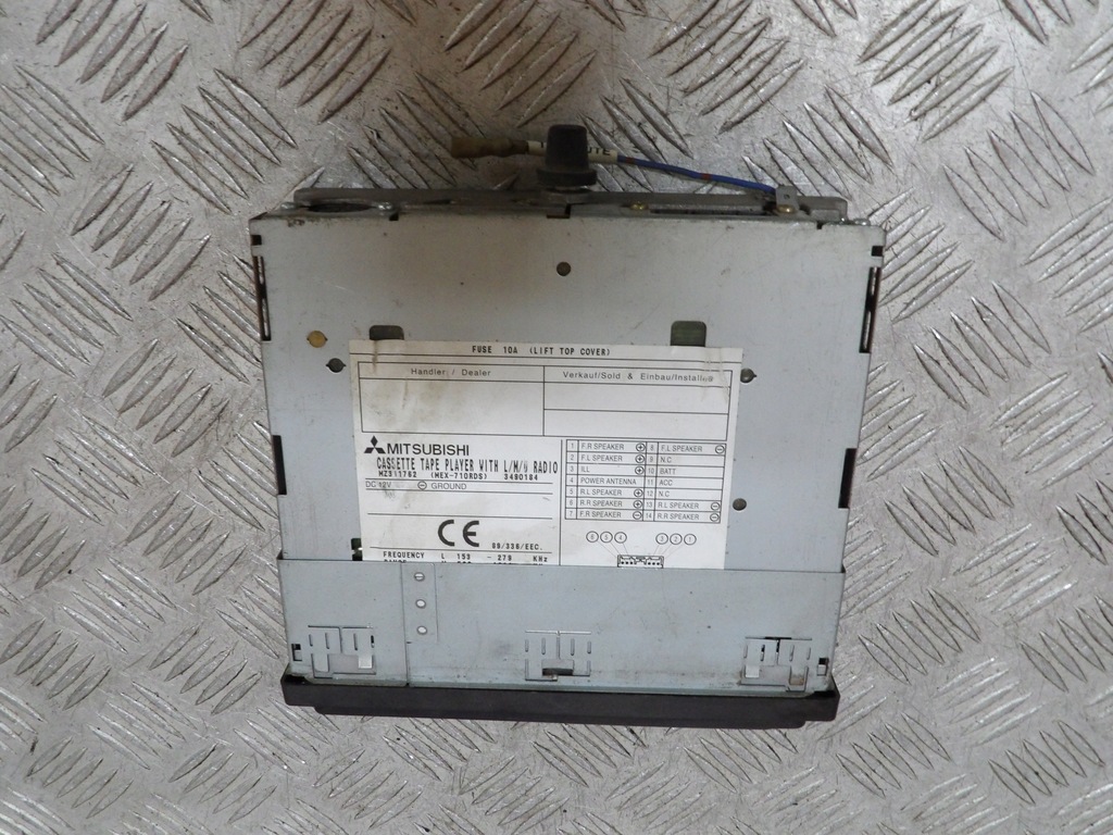 фото №6, Mitsubishi l200 радио mex-710rds