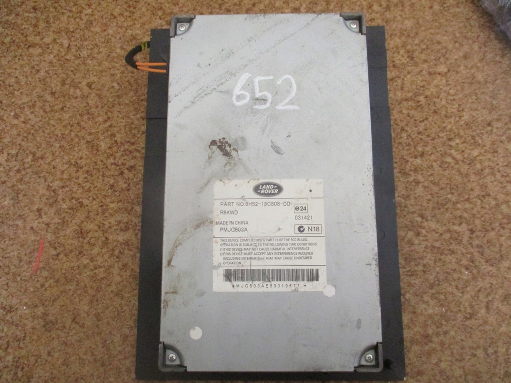 фото №1, Підсилювач радіо jaguar xf i x250 6h52-18c808-dd