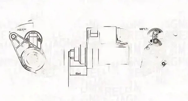 Купить Стартер 063721330010 magneti marelli audi seat