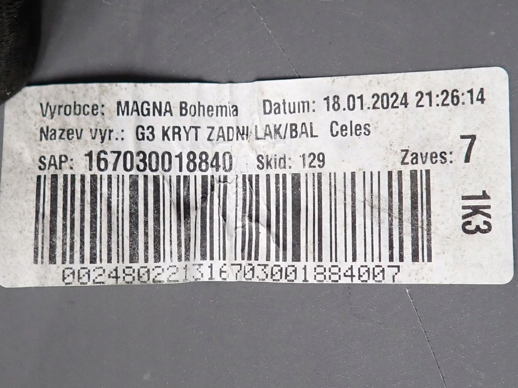 фото №10, Бампер задняя задний kompletny toyota aygo x камера 52151-0-060 kod 1k3