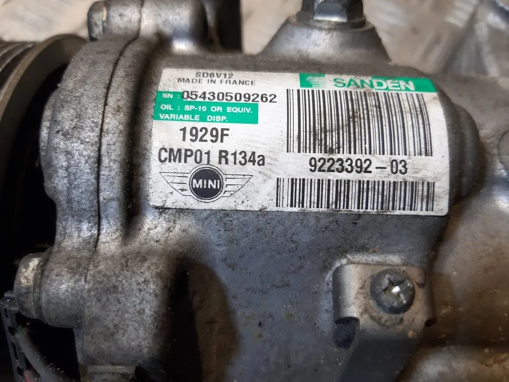 фото №3, Mini cooper r56 922339203 компресори кондиціонера