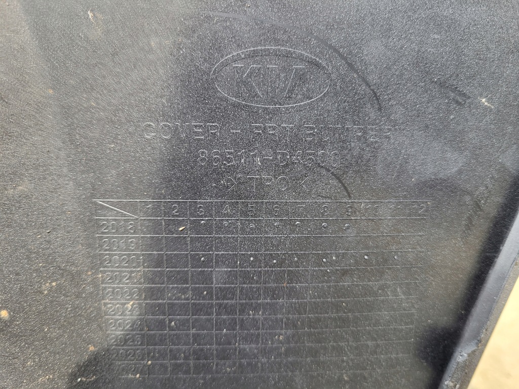 фото №10, Kia optima iv lift бампер передний 86511-d4500