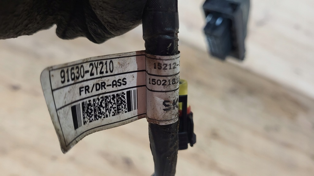 фото №5, Жгут электропроводка дверь правый перед hyundai ix35 13-15 lift 91630-2y210