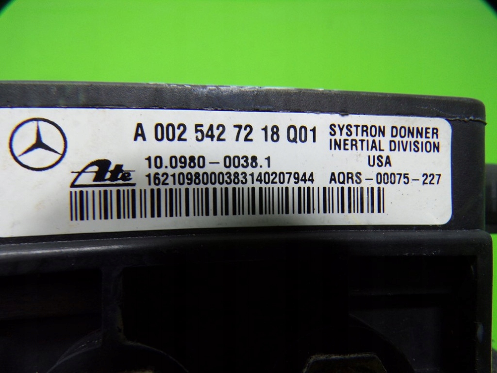 фото №8, Mercedes w203 1.8 16v датчик модуль esp a1635420618q02 a0025427218q01