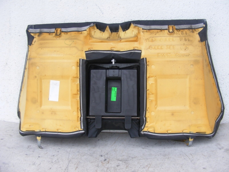 фото №7, Bmw e46 cabrio кожа заднее сиденье спинка czarna ładna