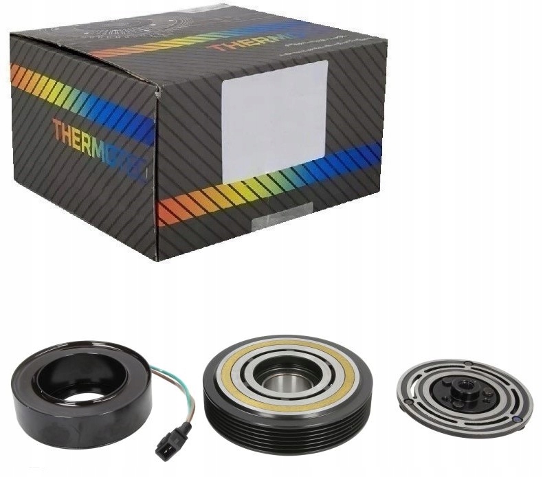 фото №12, Сцепление компрессор кондиционера sanden sd7v16 6pk 126mm vw california t4