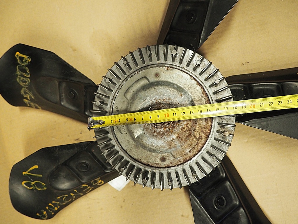 фото №8, Dodge ram v8 jeep chevrolet gmc chrysler стальной вентилятор + visco вискомуфта