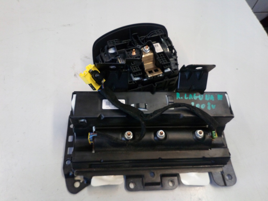 фото №7, Renault laguna iii приборная панель приборная консоль подушка безопасности подушка воздушная