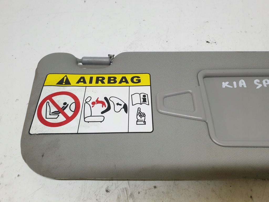 фото №6, Козырёк правый защита солнцезащитная правая козырёк kia sportage iii