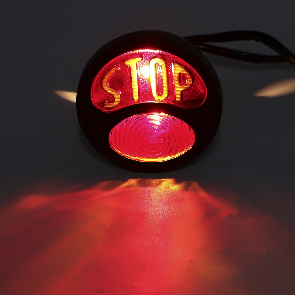 фото №9, 12v універсальний мотоцикл задні світло стоп-сигнал