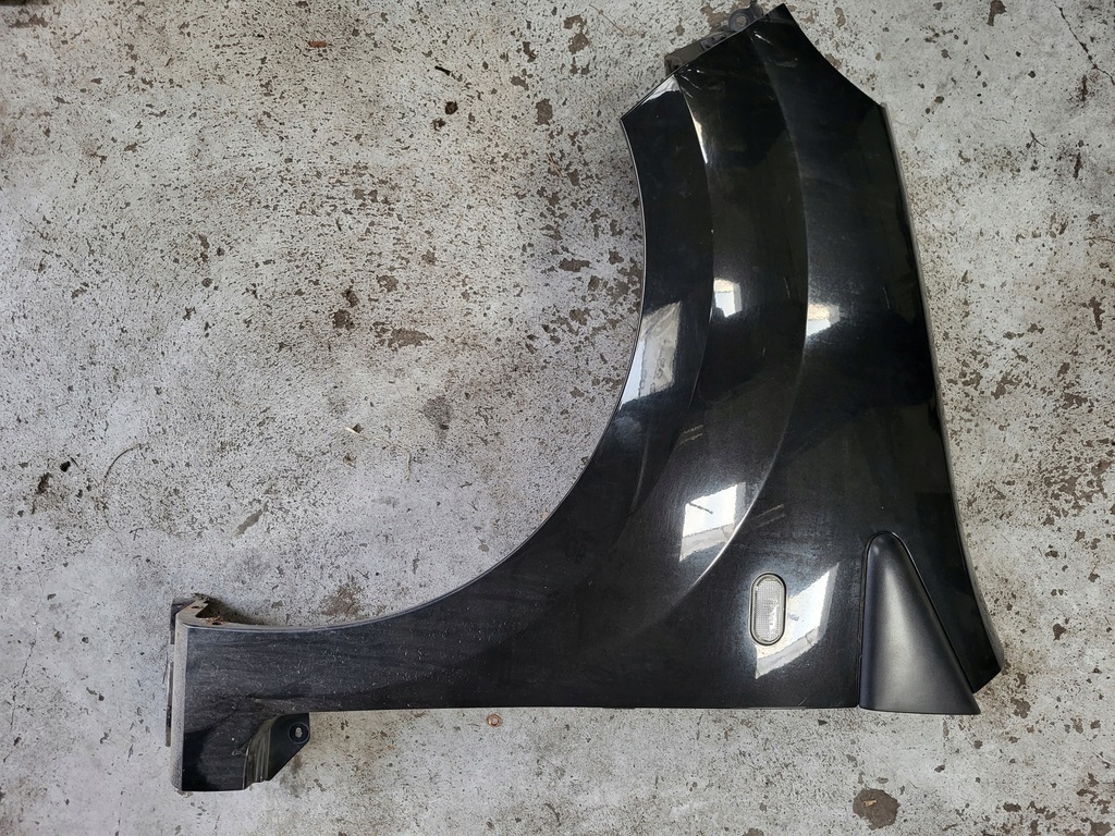 фото №8, Крыло перед передний правый renault twingo ii 2 07- nv676 чёрный