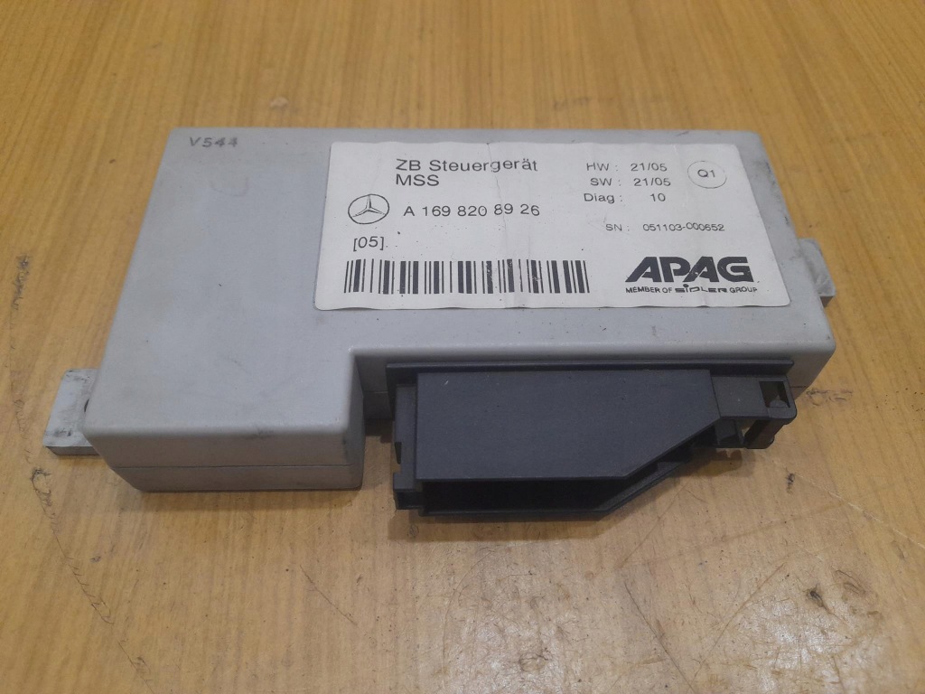 фото №2, Mercedes w245 klasa b 2.0 cdi модуль блок управления mss