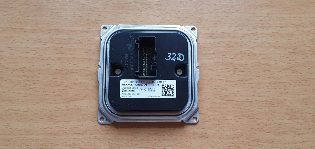 фото №4, Renault nissan модуль led преобразователь 260555097r