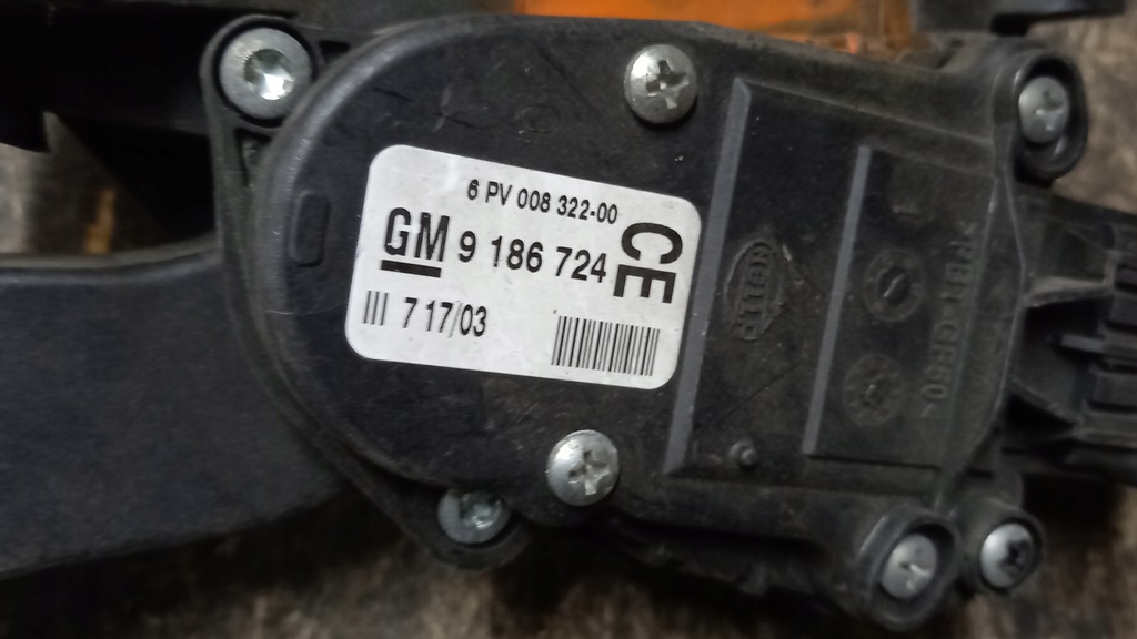 фото №5, Потенциометр газа opel vectra 2.0d 03r