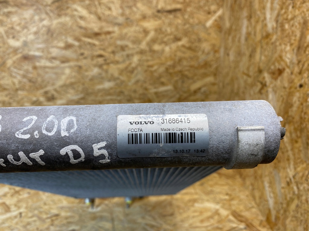 фото №11, Радіатор кондиціонера volvo xc60 ii xc90 ii v90 v60 2.0d d5 31686415