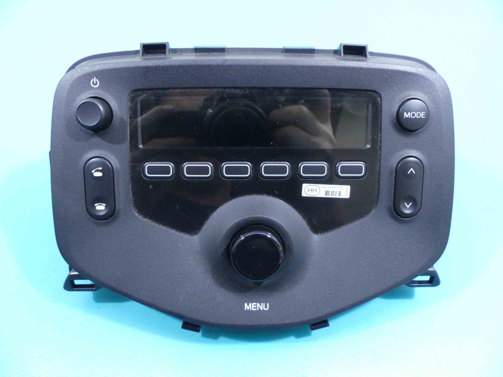 фото №1, Радио заводской citroen c1 ii 14-22 86120-0h060