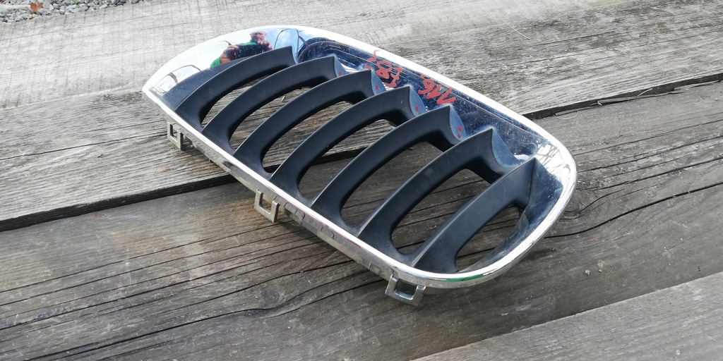 фото №7, Bmw x3 e83 решётка радиатора левая решётка радиатора решётка радиатора