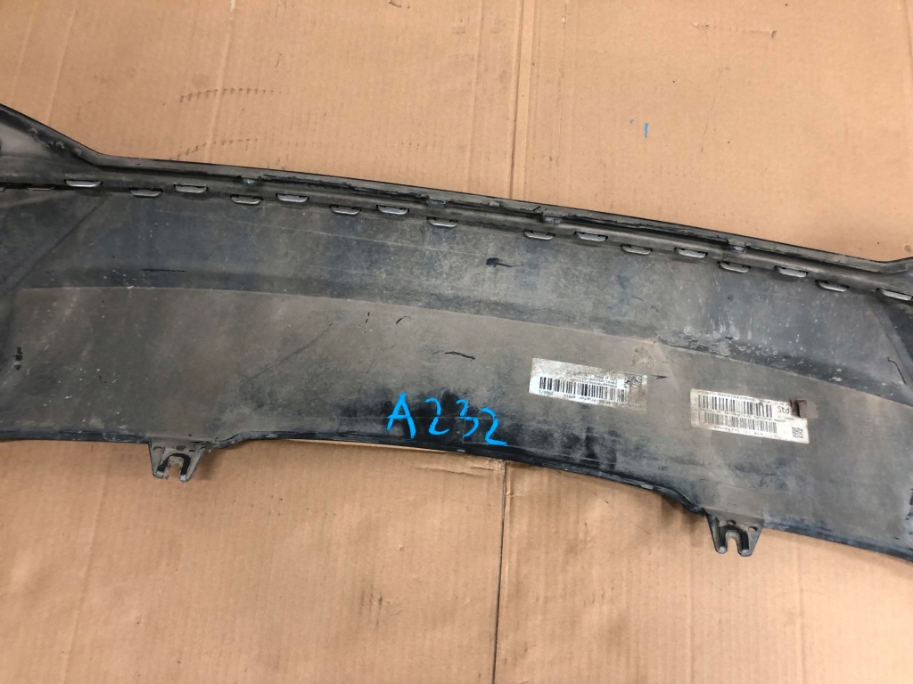 Mercedes w205 14- бампер задний спойлер накладка Доставка