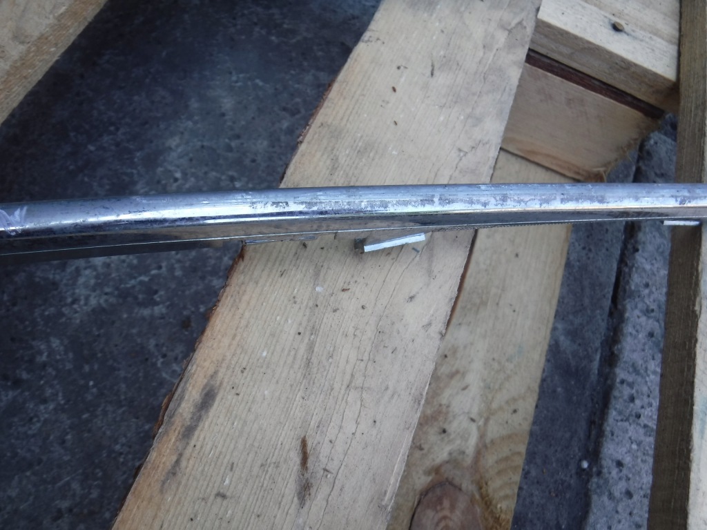 фото №5, Молдинг бампера хром renault laguna 3 p0012685b