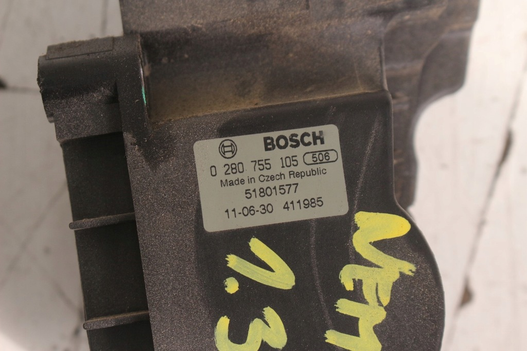 фото №8, Педаль газа потенциометр citroen nemo 1.3 hdi 0280755105