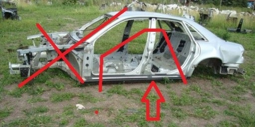 фото №1, Audi a8 d2 1999r порог ze стойка средний правый