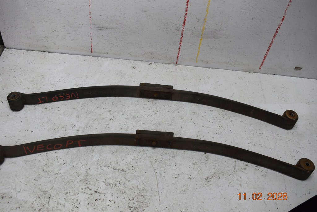 фото №1, Iveco daily vi 14- ресора одномісний задній