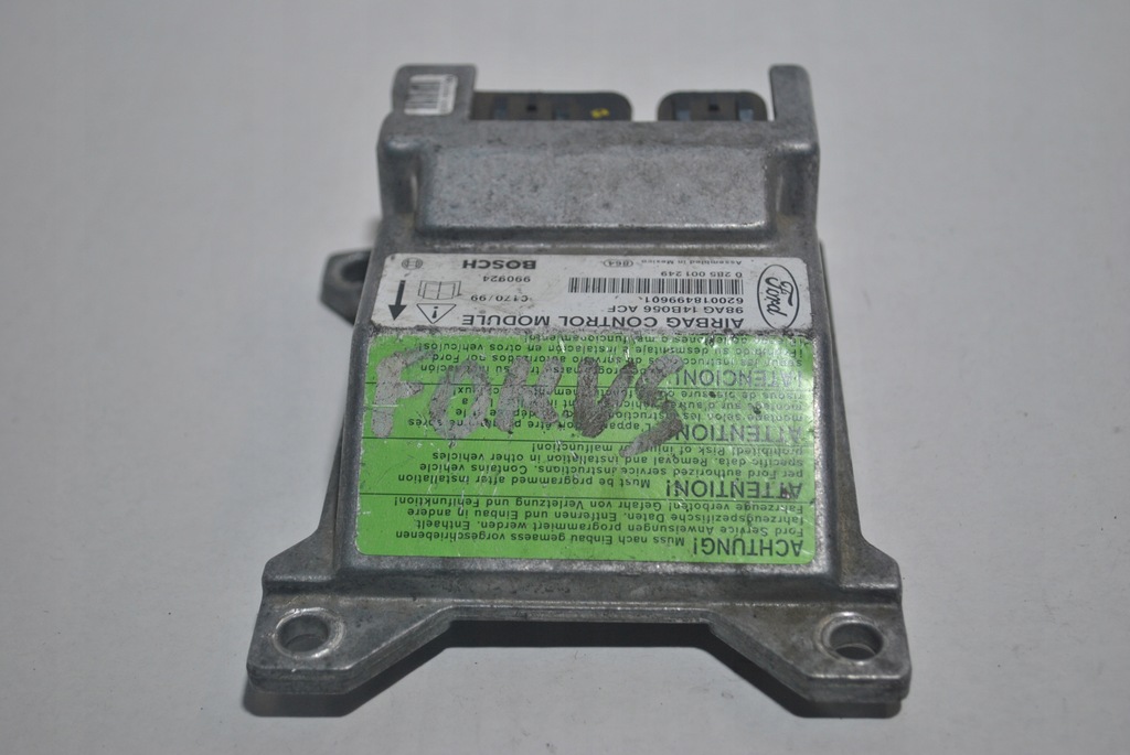 фото №6, Датчик модуль подушка безопасности ford focus mk3 98ag14b056acf