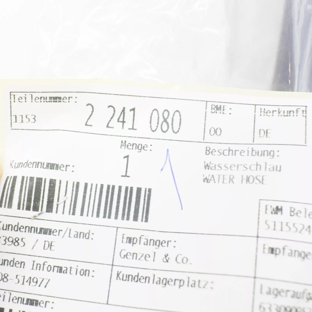 фото №12, Bmw 3 e30 патрубок води системи охолодження 11532241080 oem