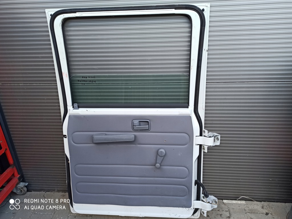 фото №7, Isuzu npr дверь левый задняя dubel кабина белый