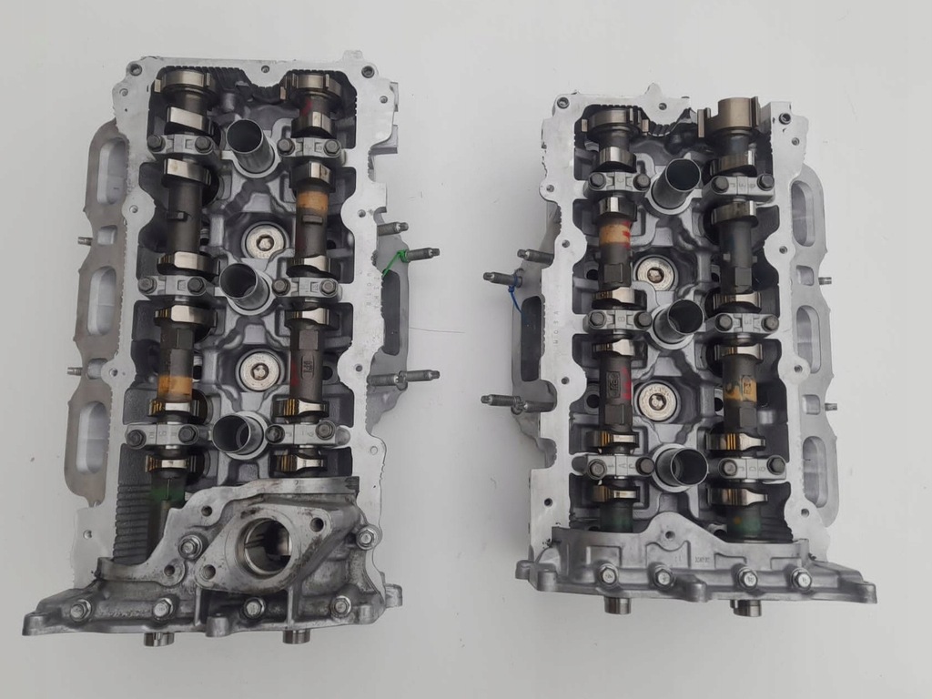 фото №6, Головка цилиндров двигателя vr30ddtt 3.0 v6 infiniti q60 q50 с rz34 skyline