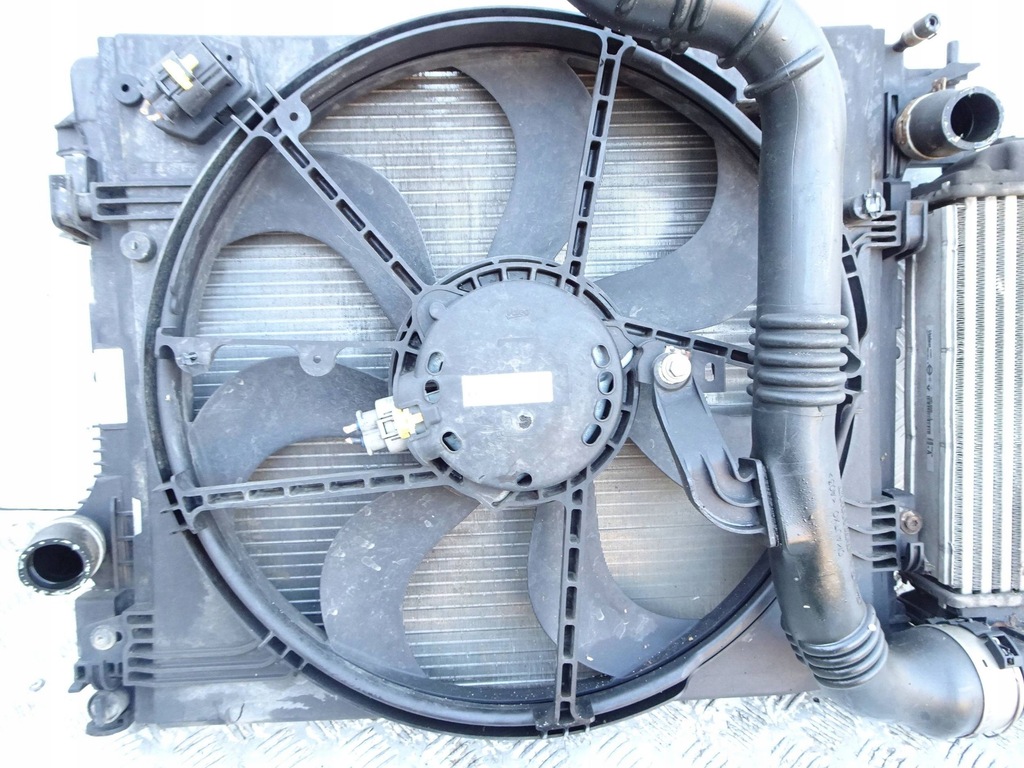 фото №9, Радіатор wody + вентилятор інтеркулер renault kadjar 1.5 dci