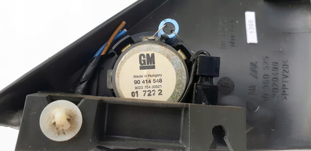 Opel astra f i mk1 заглушка трикутник дзеркало електричний динамік лівий Оригінал