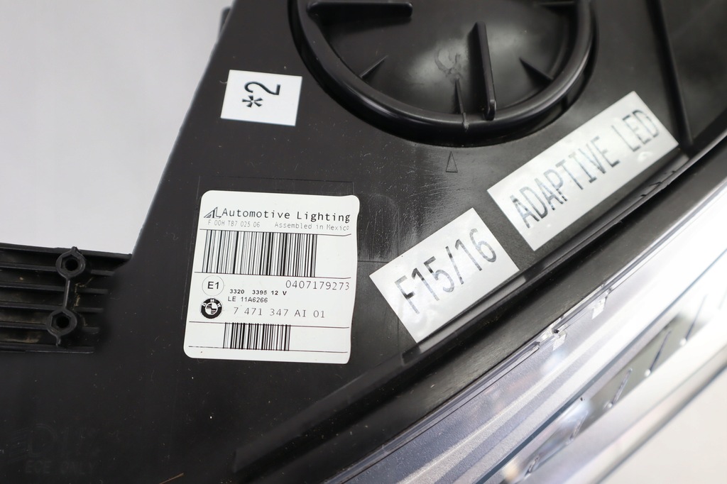 фото №16, Фара лампа bmw x5 f15 x6 f16 адаптивний led ліва 7471347 idealna