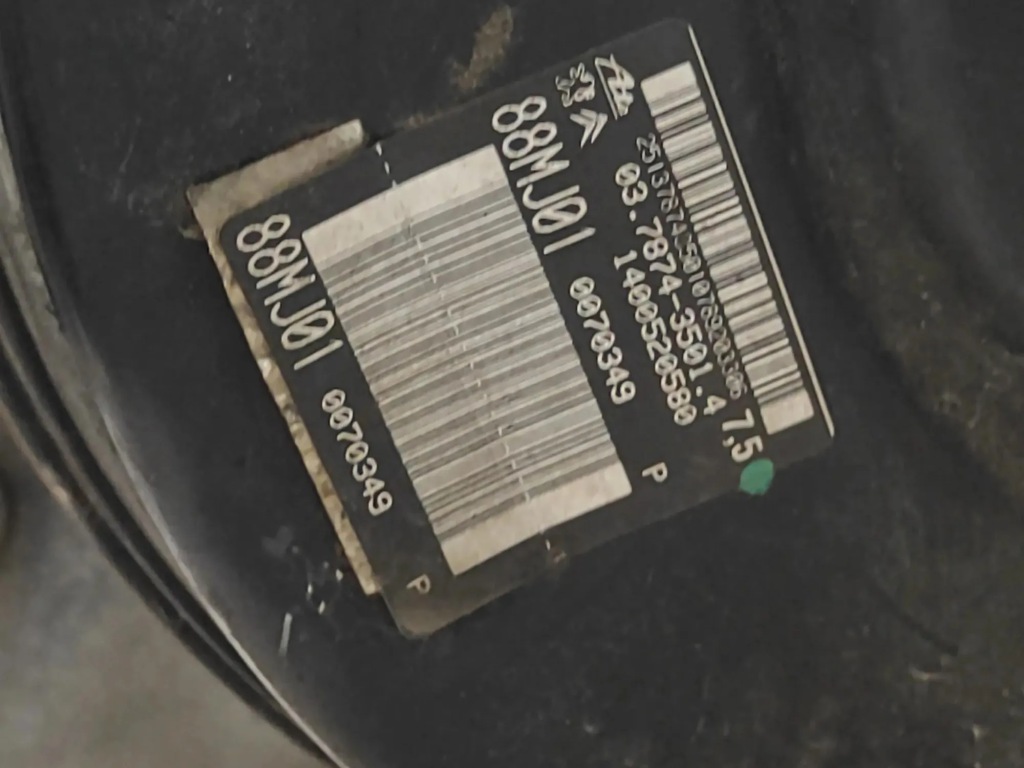 Підсилювач гальм fiat scudo фургон 270_, 272_ 1400520580 2.0l дизель 2009 Ціна