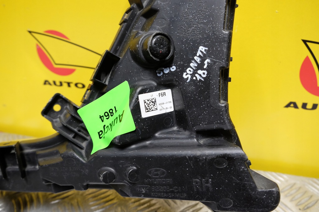 фото №10, Hyundai sonata 2018- протитуманна фара лампа led drl права usa