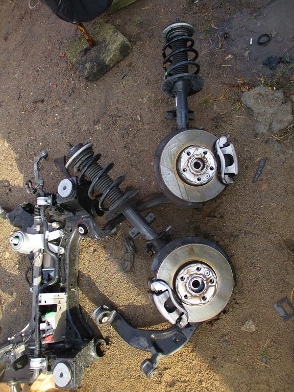 фото №1, T6.1 multivan transporter поворотний кулак амортизатор важіль ліва 2.0 tdi 24 r.