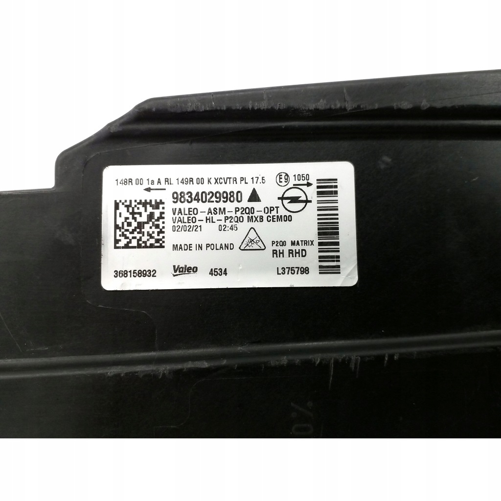 фото №8, Opel mokka фара 9834029980