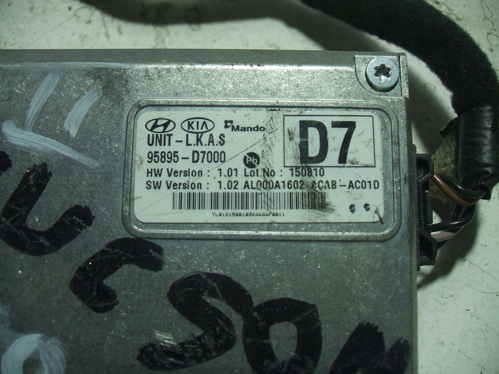 фото №3, Hyundai tucson модуль блок управления радар камера с стекло ассистент поперечина движения