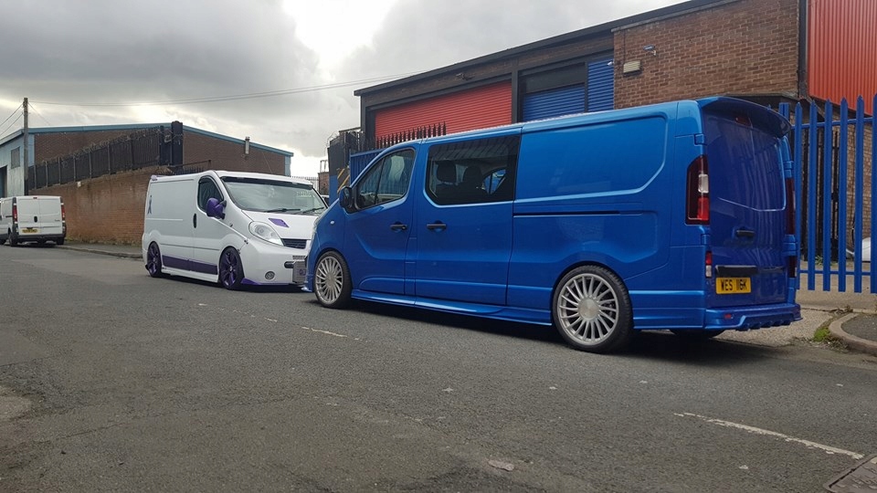 фото №3, Trafic 3, пороги, накладки порогові, тюнінг, пластик