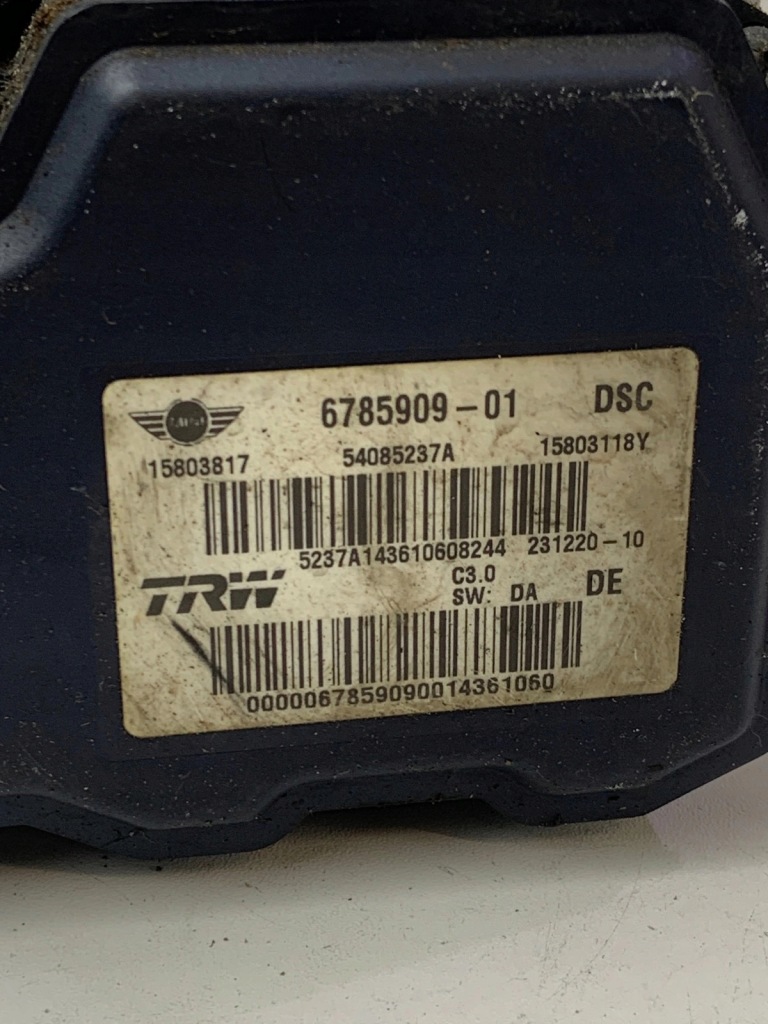 Насос тормозная abs mini cooper r55 r56 r60 с Разборки