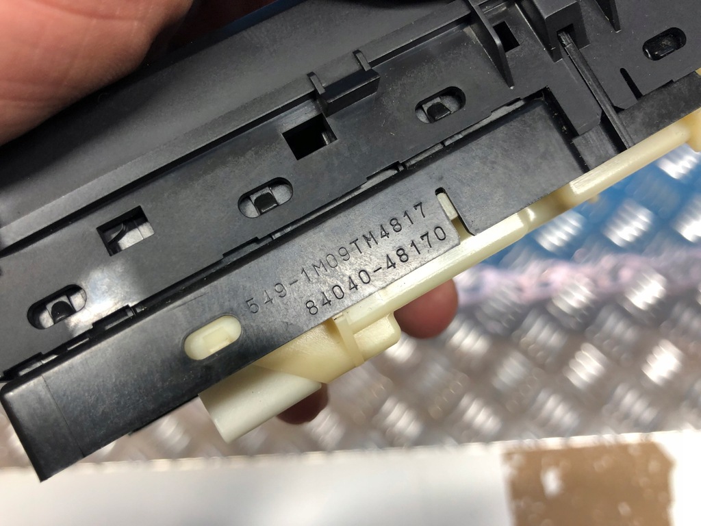 фото №2, Lexus rx iii rx450 панель перемикач вікон дзеркал