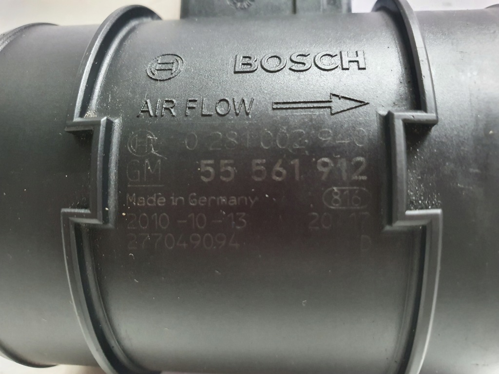 фото №1, Opel astra j 1.7cdti витратомір повітря